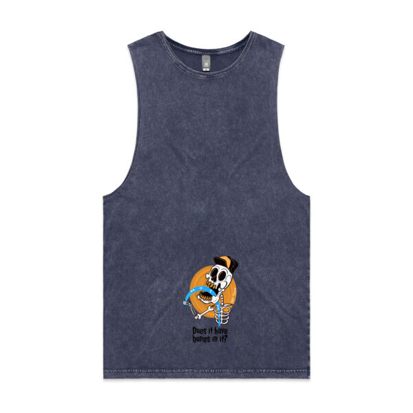 Does it have bones in it? Tank /back Thumbnail